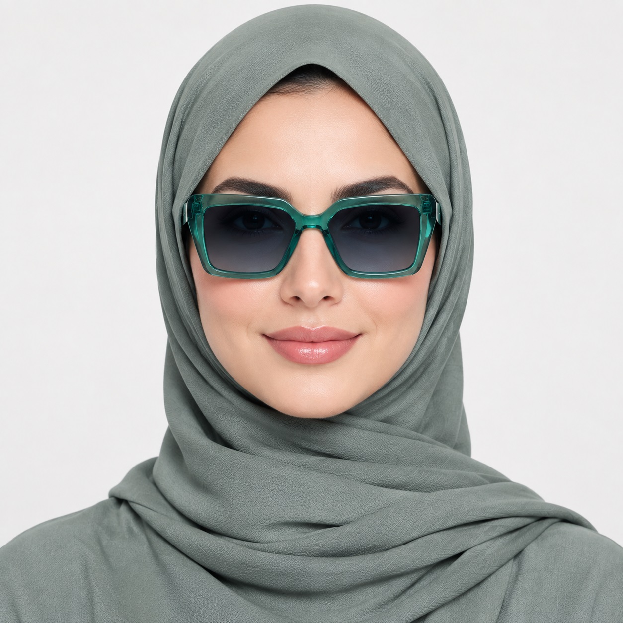 عینک آفتابی زنانه کائوچویی YG21153