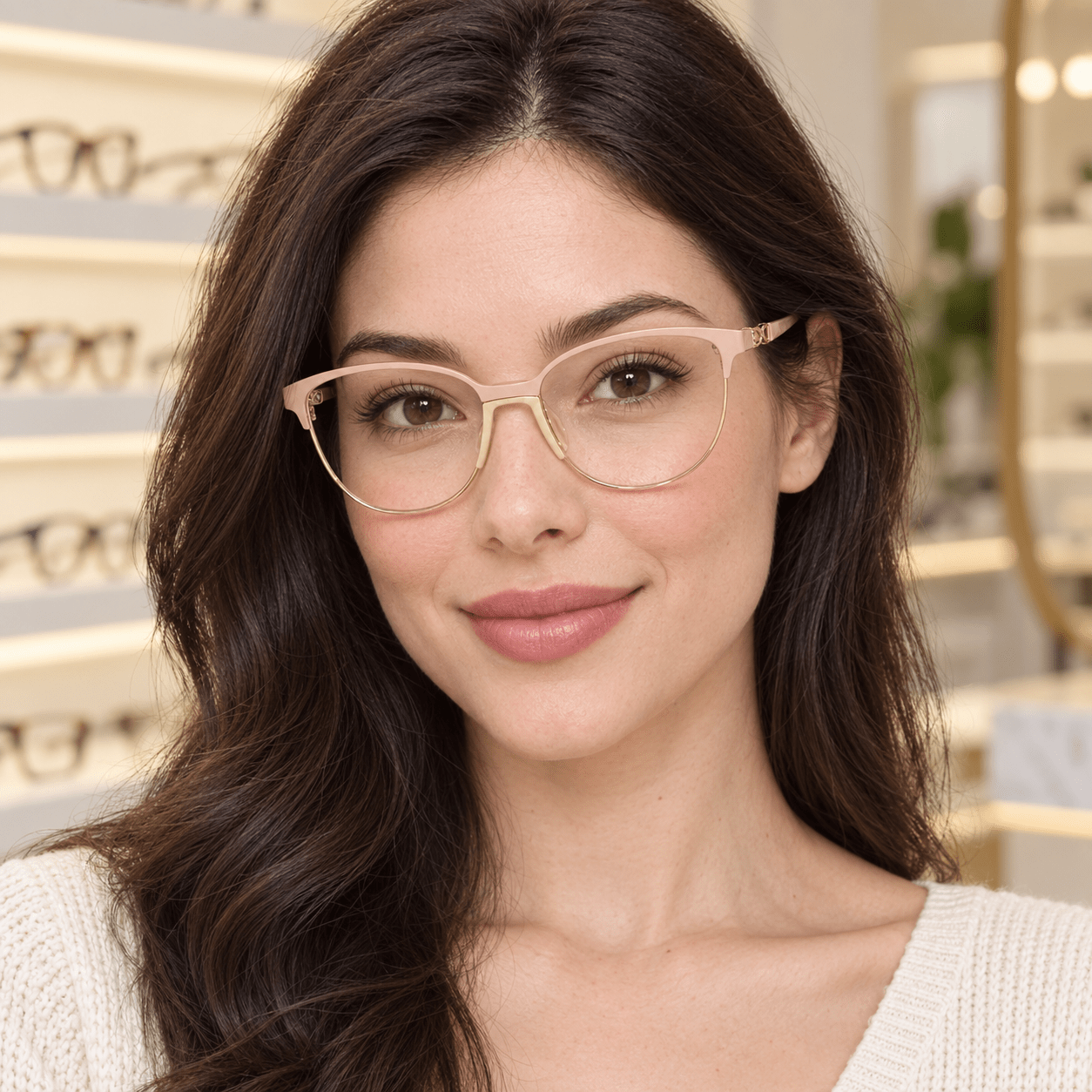 عینک طبی برند dior مدل 8179