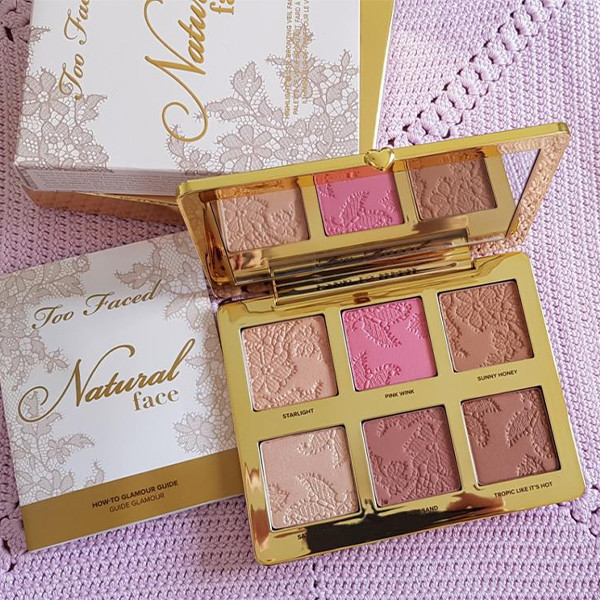 پالت هایلایتر و رژگونه توفیسد Natural