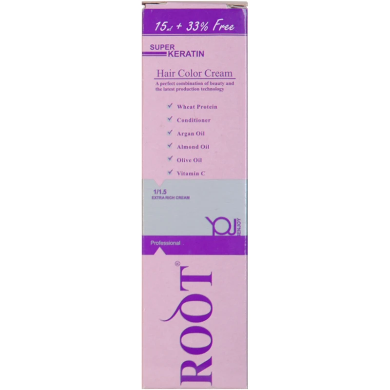 رنگ موی روت سری CONCENTRATE شماره 0.11 حجم 20 میلی لیتر رنگ واریاسیون نقره ای