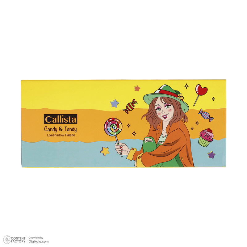 پالت سایه چشم کالیستا Candy and Tandy
