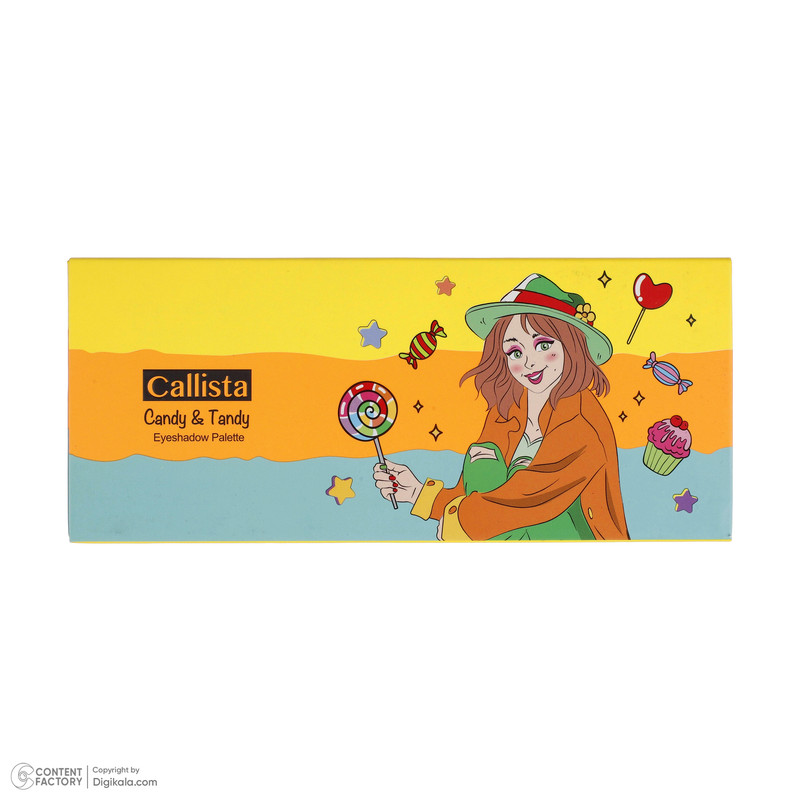 پالت سایه چشم کالیستا Candy and Tandy