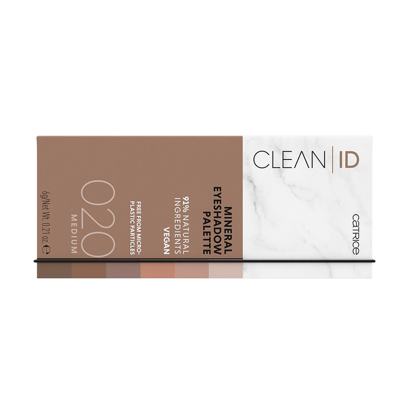 پالت سایه چشم کاتریس Clean Id Mineral شماره 020