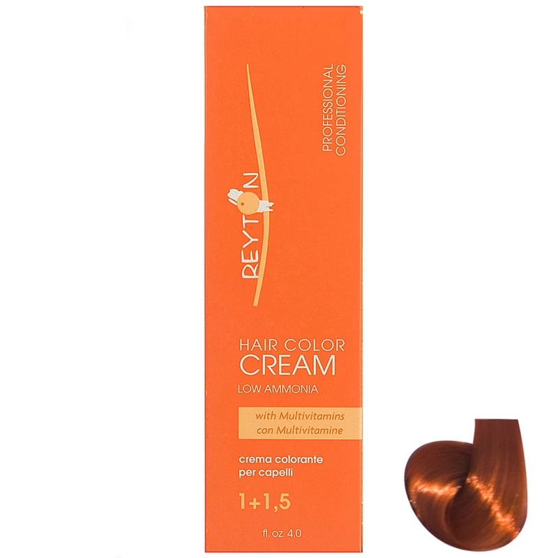 رنگ مو ریتون سری Ultra Fashion Warm Cinnamon Dark Blonde شماره 6WAC حجم 120 میلی لیتر رنگ دارچینی تیره
