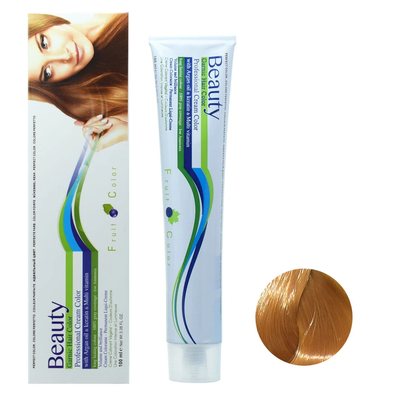 رنگ مو بیوتی شماره 91/2.5 حجم 100 میلی لیتر رنگ بلوند عسلی روشن