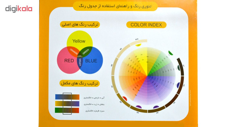 رنگ موی دوبینا شماره C5-6.1 حجم 100 میلی لیتر رنگ بلوند دودی تیره