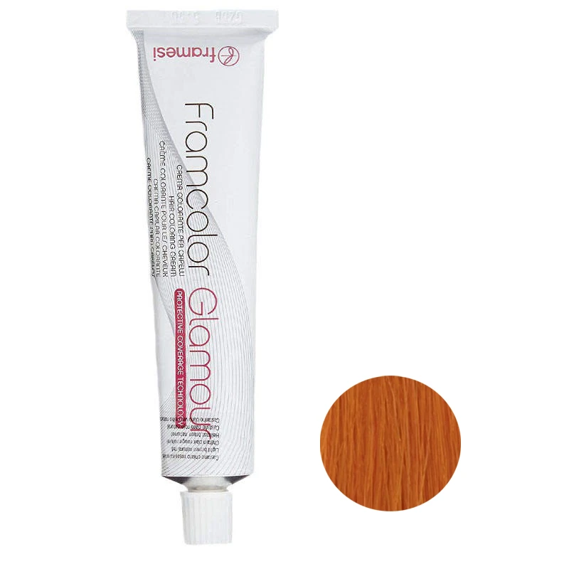 رنگ مو فرامسی glamour شماره 8.4 حجم 100 میلی لیتر رنگ مسی