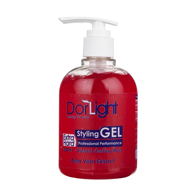 ژل مو سر دور لایت Extra Hard مقدار 300 گرم