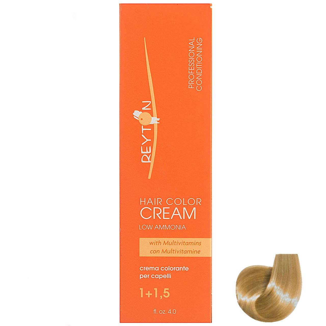 رنگ مو ریتون سری Super Lighteners Natural Ultra Light Blonde شماره 1000 حجم 120 میلی لیتر رنگ بلوند فانتزی