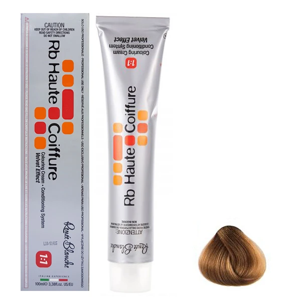 رنگ مو رنه بلانش سری coiffure شماره 10mg حجم 100 میلی لیتر رنگ نسکافه ای متوسط