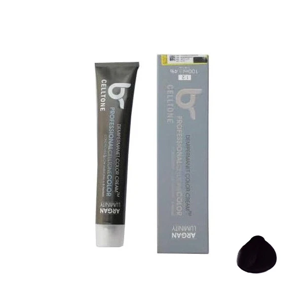 رنگ مو سلتون سری Natural شماره 1/0 حجم 100 میلی لیتر رنگ مشکی