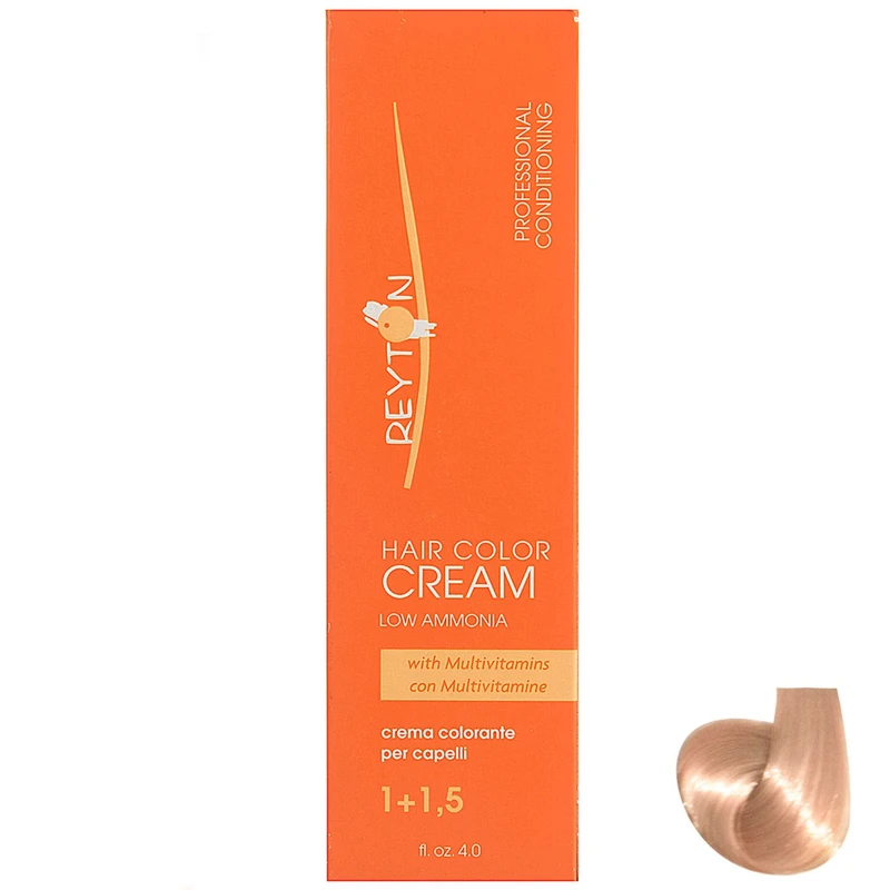رنگ مو ریتون سری Fashion Caramel شماره 8.7 حجم 120 میلی لیتر رنگ کاراملی فانتزی