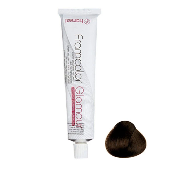 رنگ مو فرامسی glamour شماره 4.64 حجم 100 میلی لیتر رنگ شکلاتی بسیار تیره