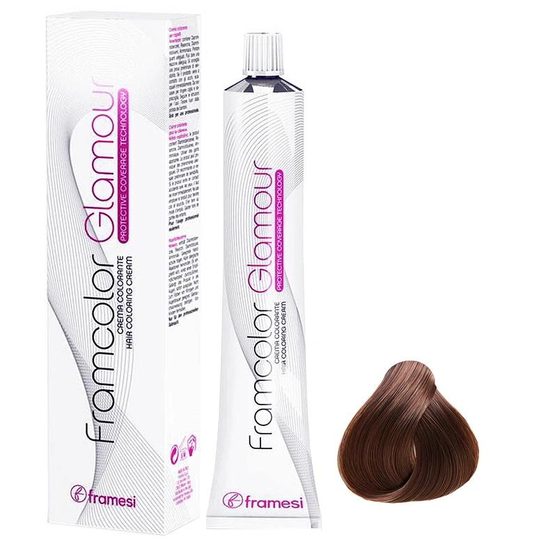 رنگ مو فرامسی Framcolor Glamour شماره 7 حجم 100 میلی لیتر رنگ بلوند متوسط