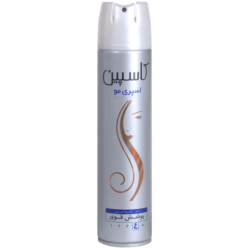 اسپری حالت دهنده مو کاسپین Hair Spray حجم 250 میلی لیتر