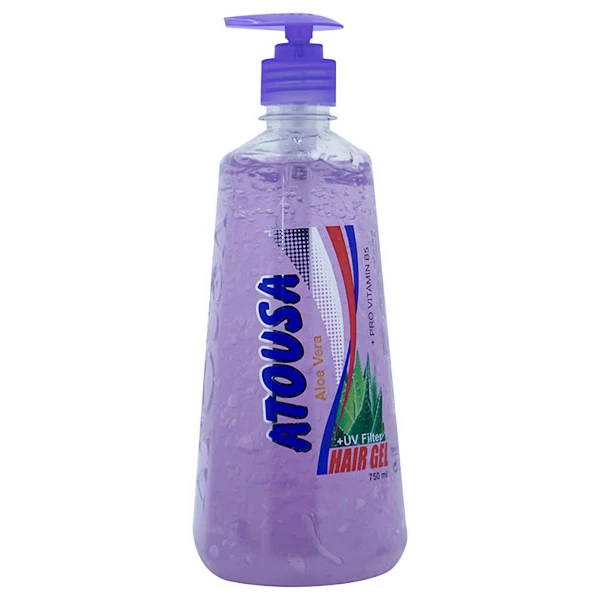 ژل مو آتوسا Aloe vera حجم 750 میلی لیتر