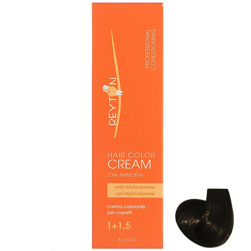 رنگ مو ریتون سری Ice Chocolate Dark Blonde شماره 6EC حجم 120 میلی لیتر رنگ بلوند تیره