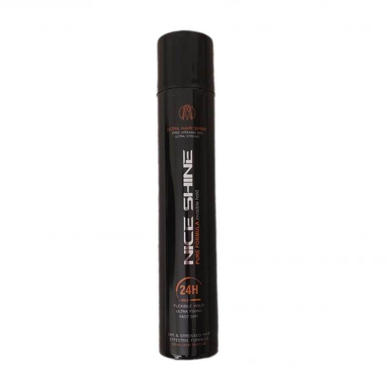 اسپری مو نایس شاین ULTRA STRONG حجم 500 میلی لیتر