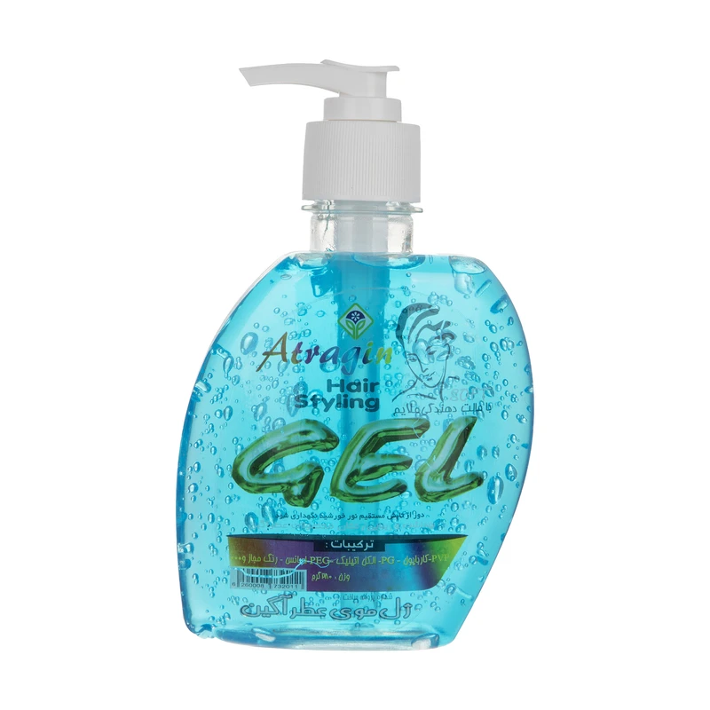 ژل حالت دهنده مو عطرآگین Blue حجم 280 میلی لیتر