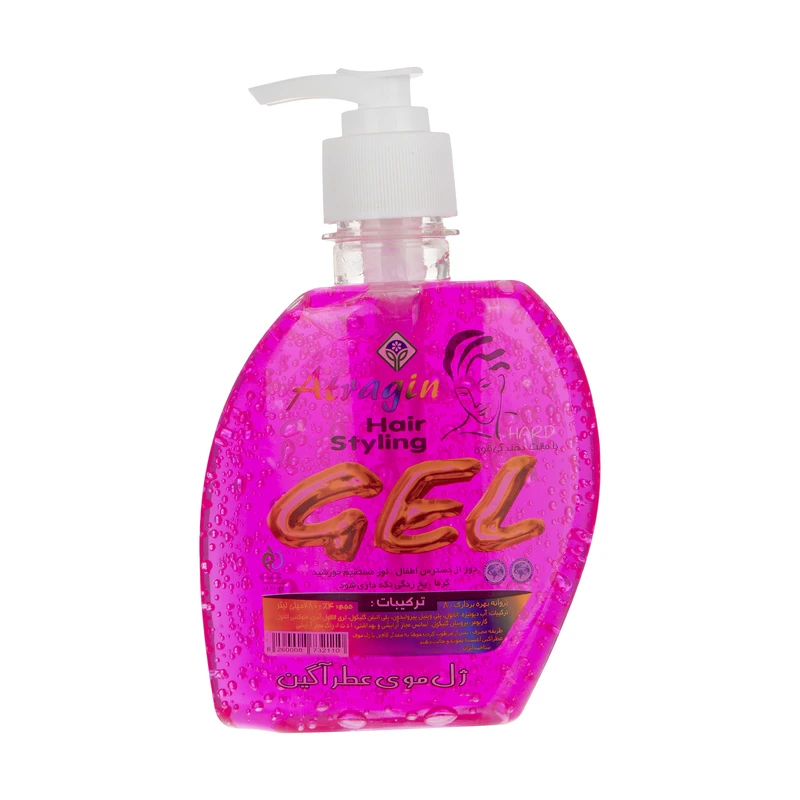 ژل حالت دهنده مو عطرآگین Pink حجم 280 میلی لیتر