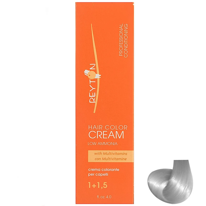 رنگ مو ریتون سری Super Lighteners Light Silver حجم 120 میلی لیتر رنگ نقره ای فانتزی