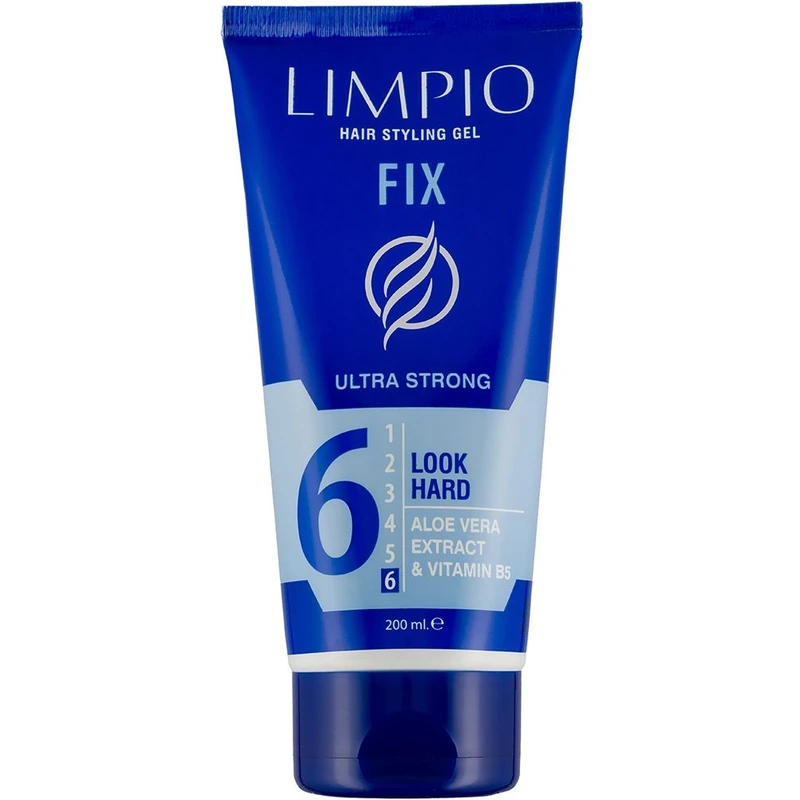 ژل مو لیمپیو ULTRA STRONG شماره 6 حجم 200 میلی لیتر