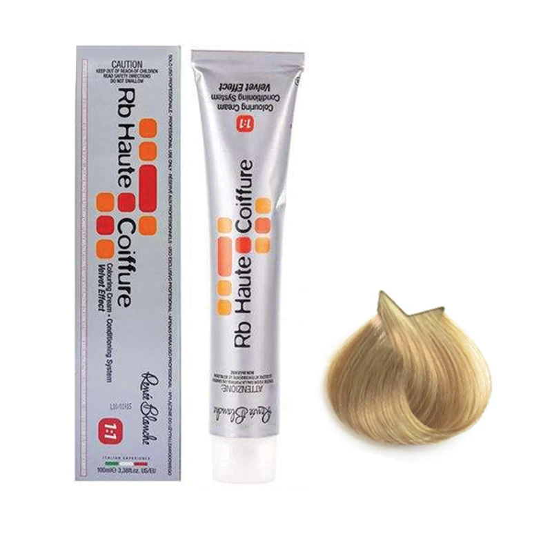 رنگ مو رنه بلانش سری coiffure شماره 7.03DS حجم 100 میلی لیتر رنگ بلوند طلایی ابریشمی