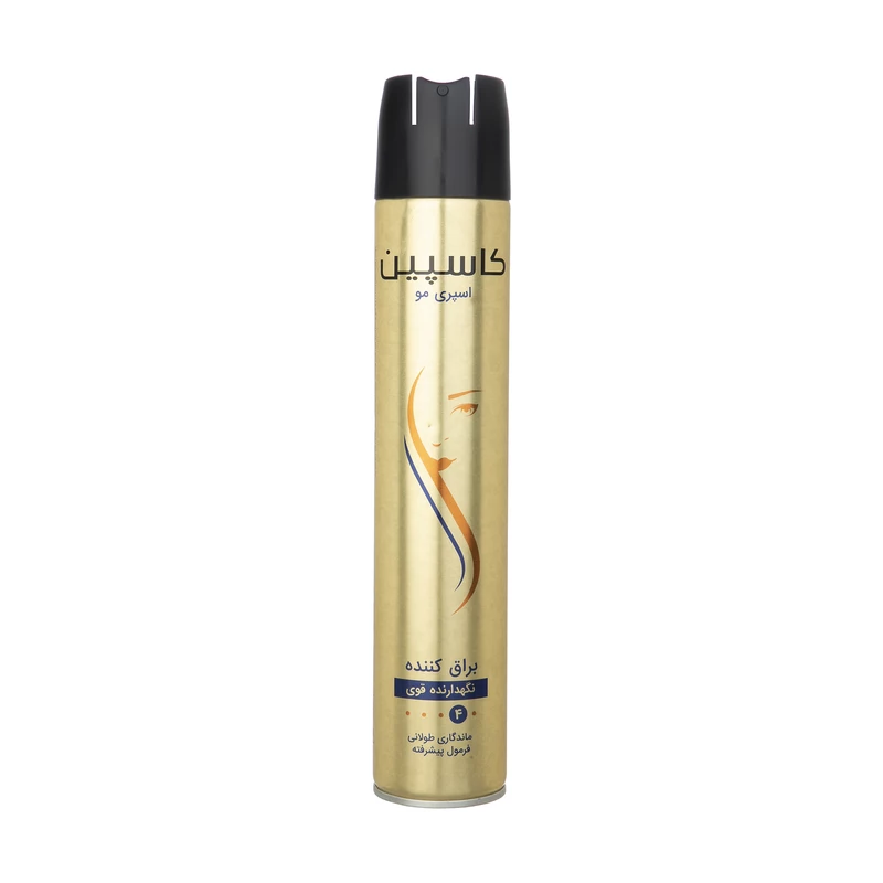 اسپری مو کاسپین Hair Spray Gloss 02 حجم 500 میلی لیتر