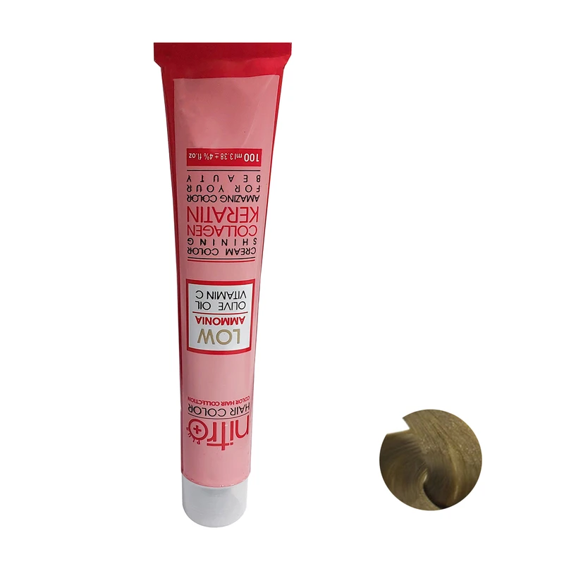 رنگ مو نیترو پلاس Keratine شماره 505 حجم 100 میلی لیتر رنگ خاکی حرفه ای