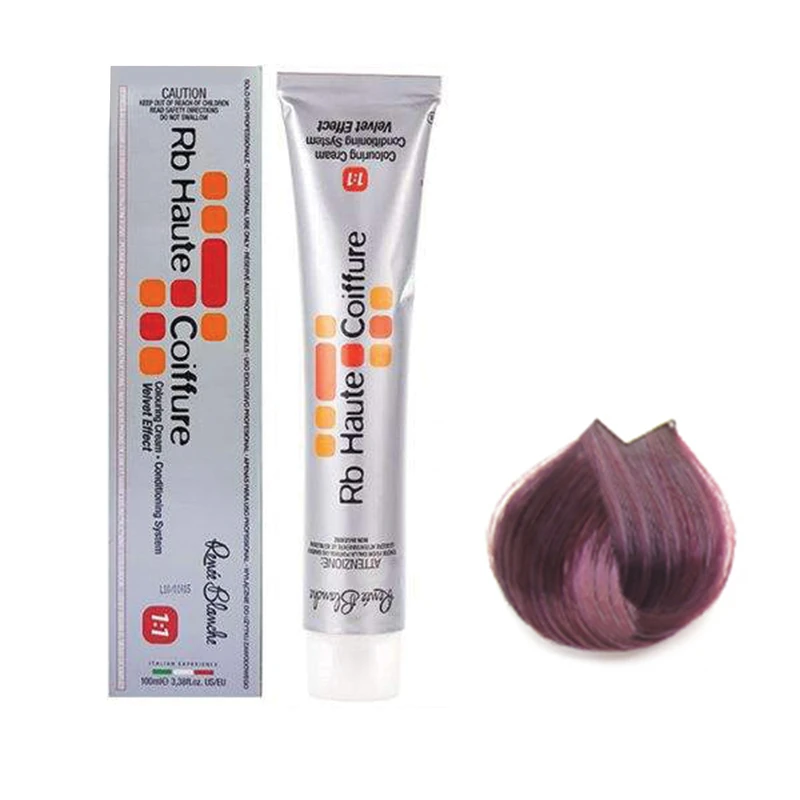 رنگ مو رنه بلانش سری coiffure شماره 7.2RI حجم 100 میلی لیتر رنگ بادمجانی