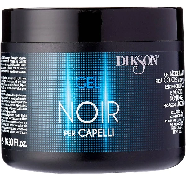 ژل مو حالت دهنده دیکسون NOIR حجم 500 میلی لیتر