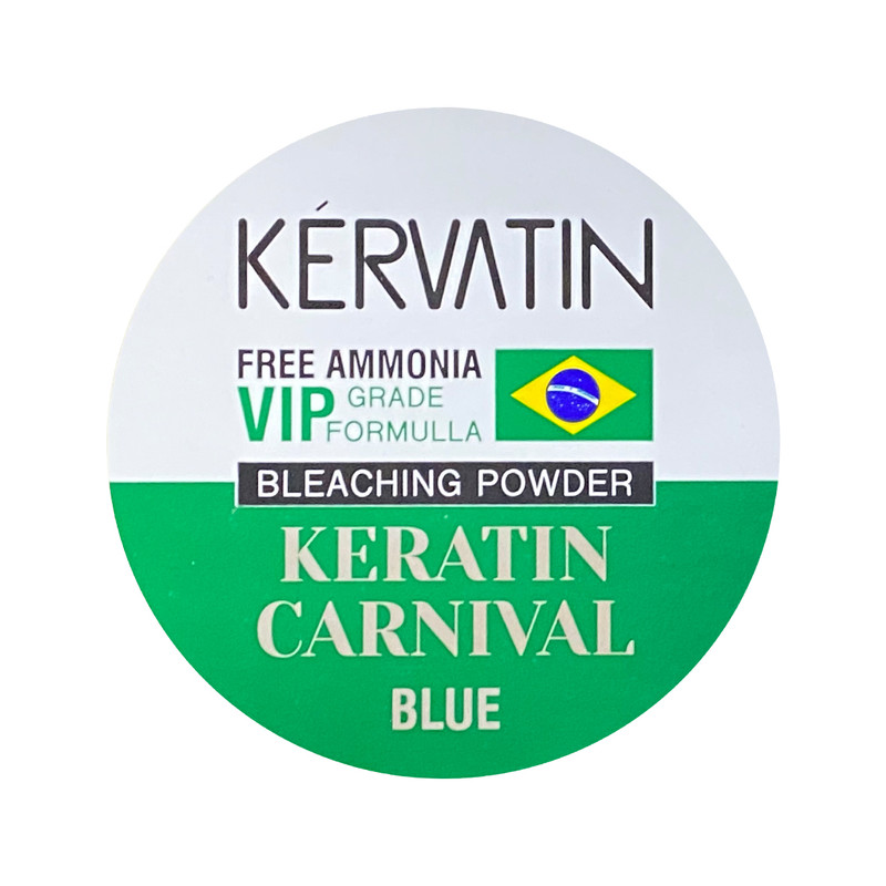پودر دکلره کروا پیور KERATIN CARNIVAL VIP وزن 400 گرم