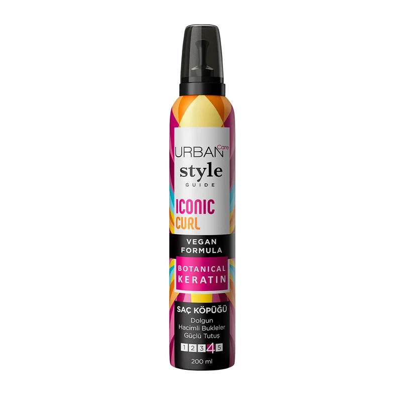 موس مو اربن کر iconic curl حجم 200 میلی لیتر