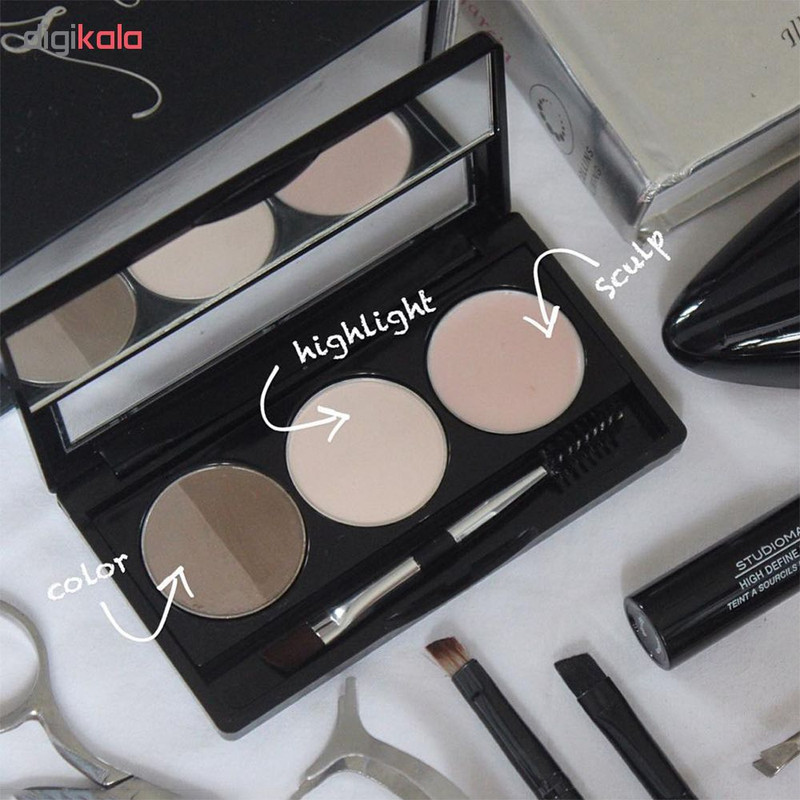 سایه ابرو استودیو میکاپ Brow Sculpting شماره 04