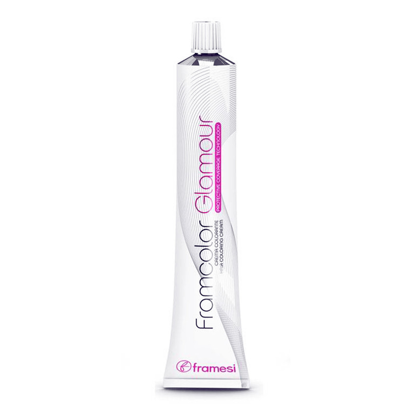 رنگ مو فرامسی Framcolor Glamour شماره 6.12 حجم 100 میلی لیتر رنگ بلوند تیره خاکستری طبیعی