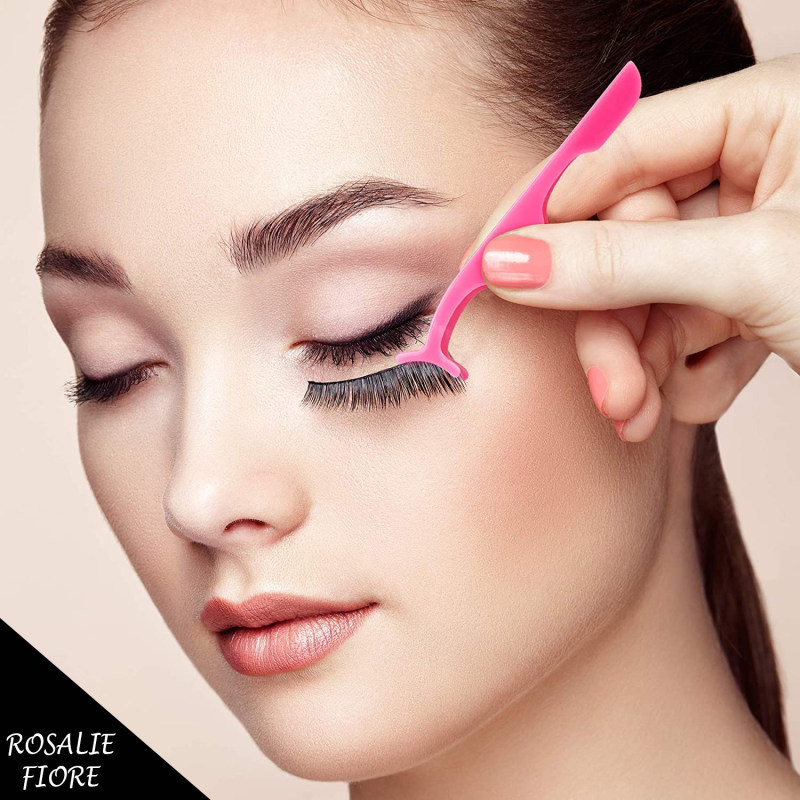پنس مژه رزالی فیوره TOPX03 به همراه انبر اکستنشن مژه