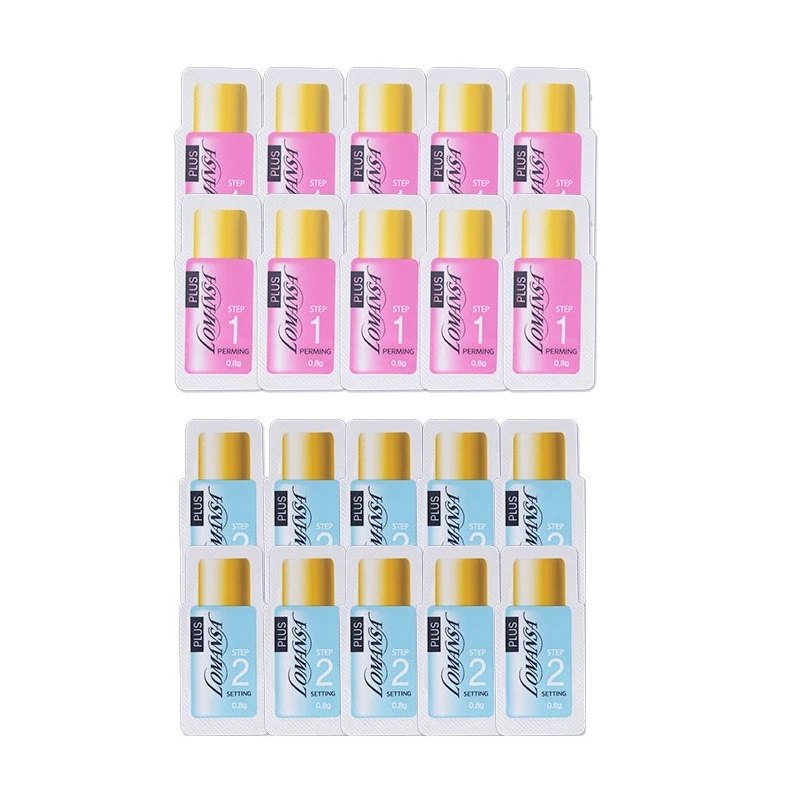 مواد لیفت ابرو و مژه لومانسا STEP 1-2 وزن 16 گرم بسته 20 عددی