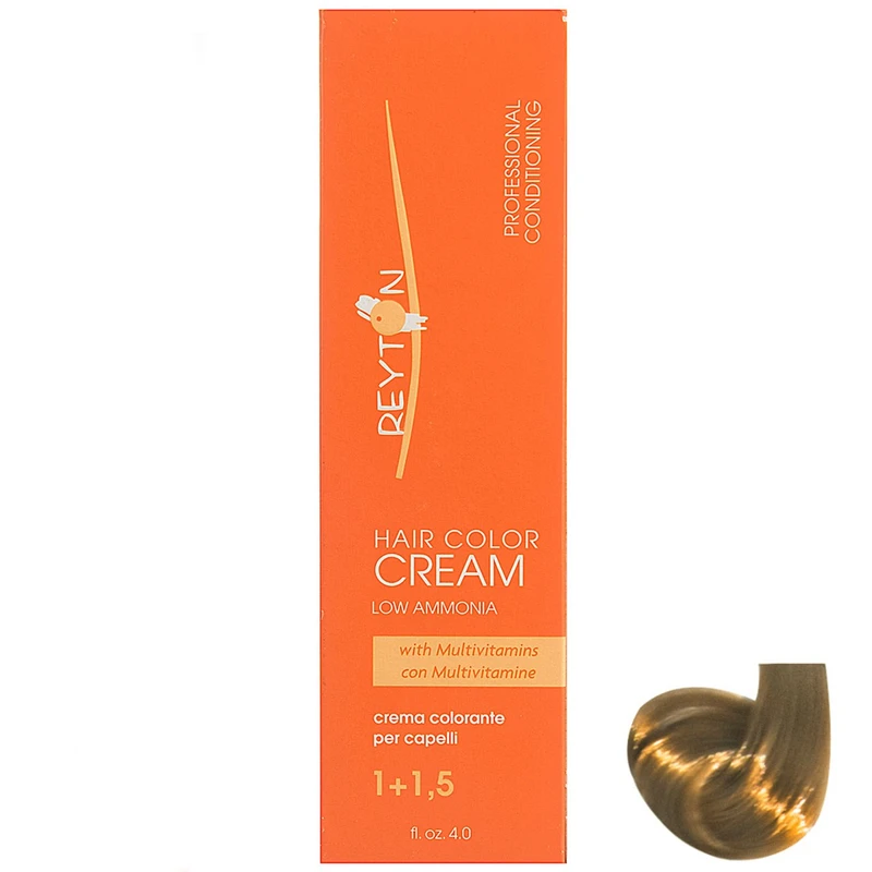 رنگ مو ریتون سری Ultra Fashion Golden Sand Medium Blonde شماره 7GS حجم 120 میلی لیتر رنگ بلوند فانتزی