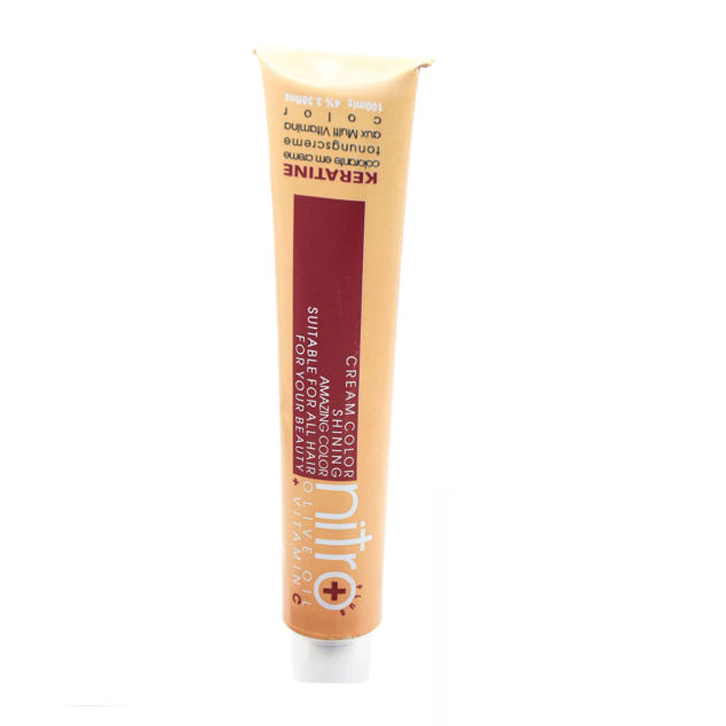 رنگ مو نیترو سری Keratine شماره 8.3 حجم 100 میلی لیتر رنگ بلوند زیتونی متوسط