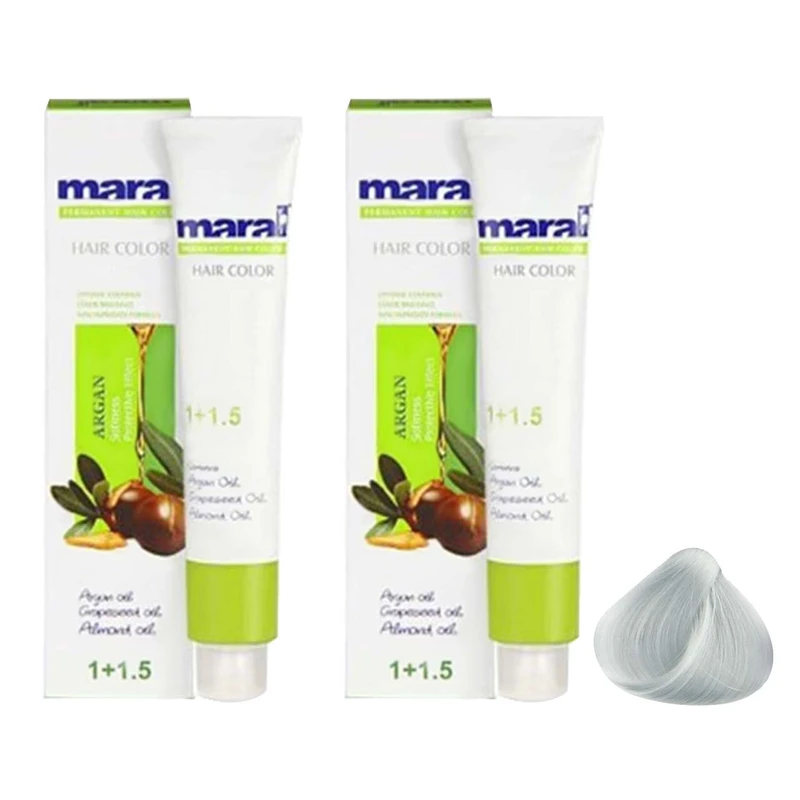 واریاسیون مارال شماره 022 حجم 15 میلی لیتر رنگ نقره ای مجموعه 2 عددی