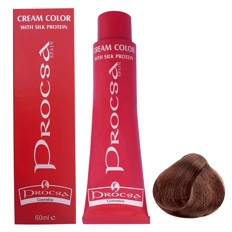 رنگ مو پروکسا سری Red Violet شماره 4.67 حجم 60 میلی لیتر رنگ قهوه ای قرمز بنفش متوسط