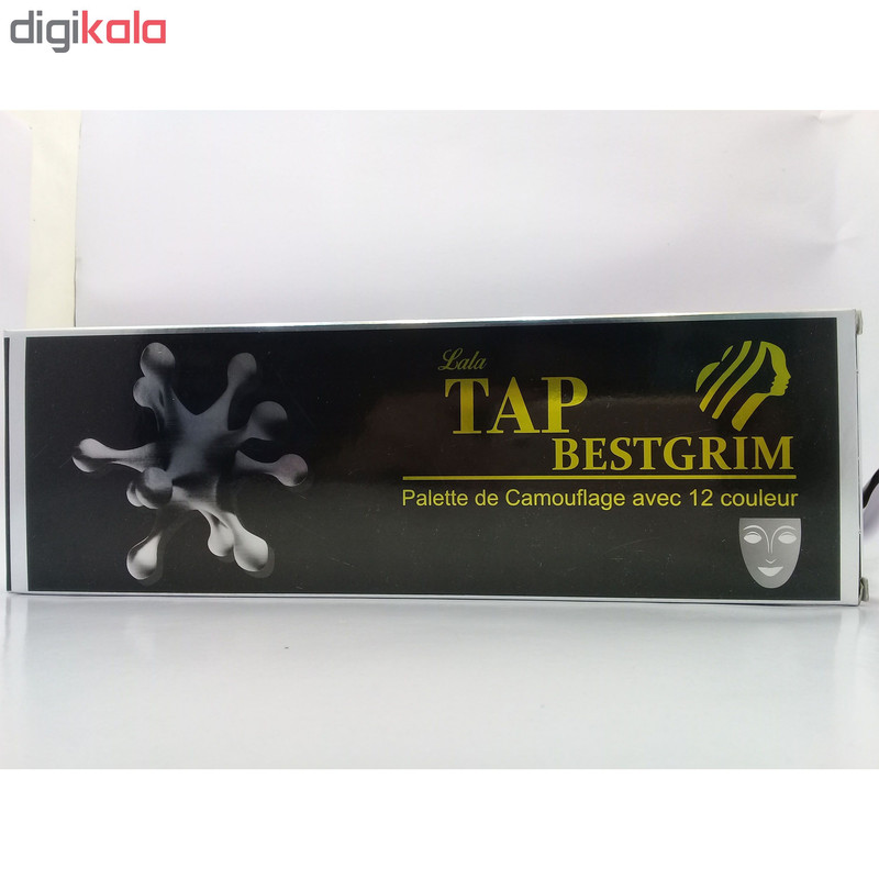 پالت رژ لب لالا تاپ Best Grim شماره H 2