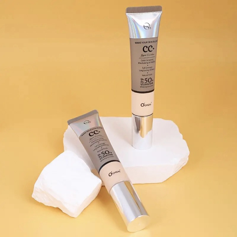 کرم ضدآفتاب رنگی اوچیل SPF 50 C ممحافظ UVA ،UVB و PA+++ ضد چروک مناسب انواع پوست حجم 40 میلی لیتر