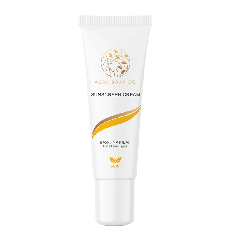 کرم ضد آفتاب بدون رنگ عسل بانو SPF 30 01 مناسب انواع پوست‌ حجم 50 میلی‌‌لیتر