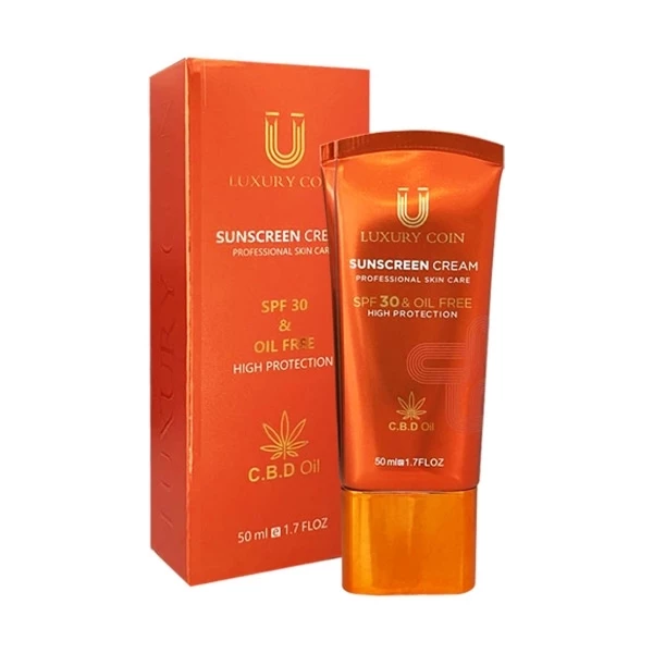 کرم ضد آفتاب بدون رنگ لاکچری کوین SPF 30 002 ‌مناسب انواع پوست حجم 50 میلی‌لیتر