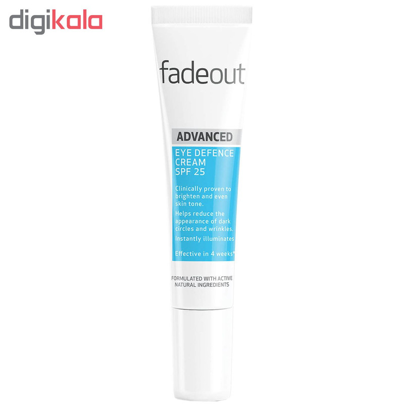 کرم ضد چروک و روشن کننده دور چشم فیداوت با SPF25 WHITENING حجم 15 میلی لیتر