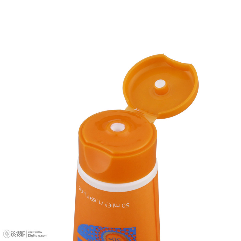 کرم ضد آفتاب بدون رنگ بایومارین SPF50 AQUA SUN محافظ UVA ،UVB، مرطوب‌کننده، مناسب پوست خشک حجم 50 میلی‌لیتر