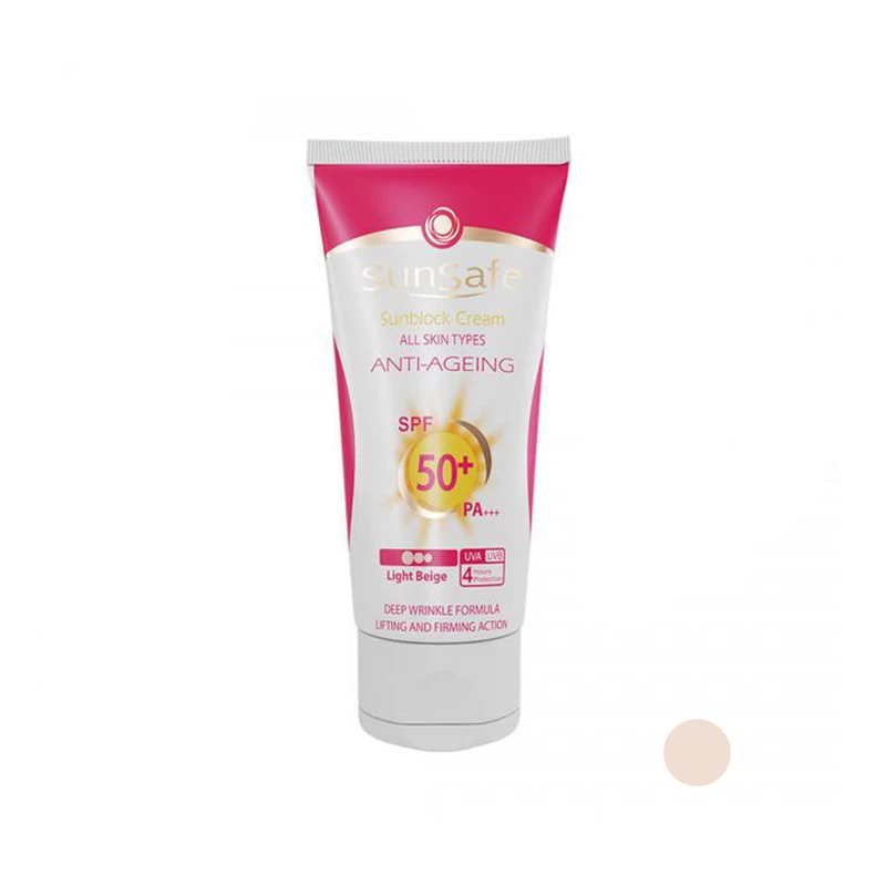 کرم ضد آفتاب سان سیف anti ageing حجم 50 میلی لیتر