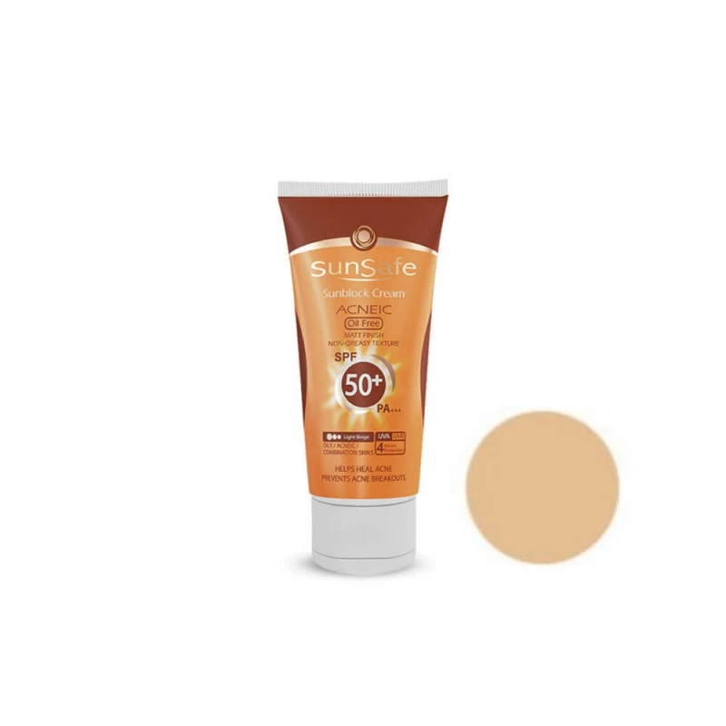 کرم ضد آفتاب سان سیف سری Acneic Mat Finish spf 50 حجم 75 میلی لیتر