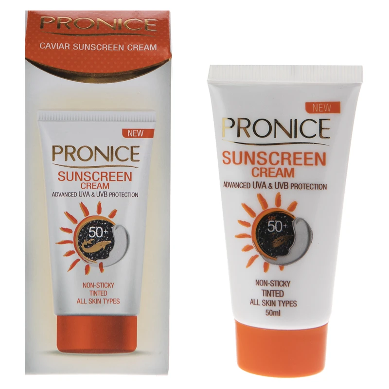 کرم ضد آفتاب پرونایس Medium Beige Caviar حجم 50 میلی لیتر